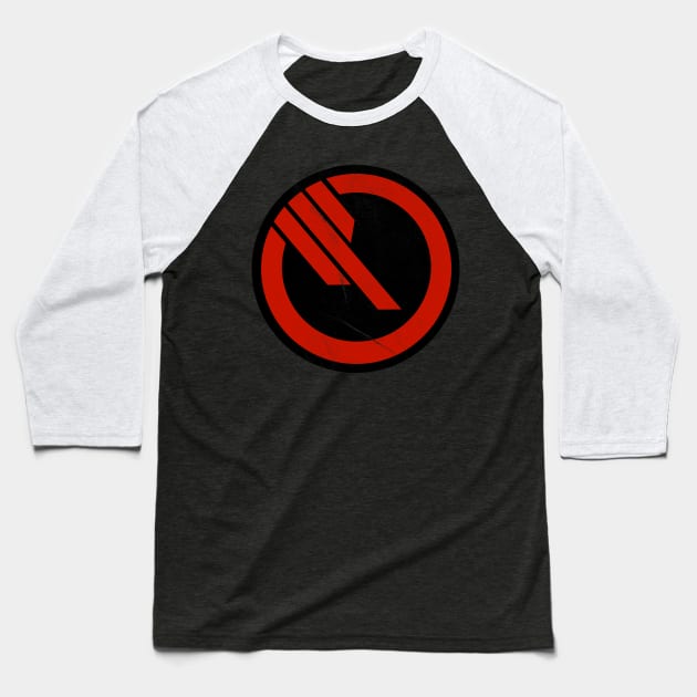 Inferno Squadron Baseball T-Shirt by UnlovelyFrankenstein